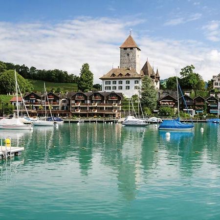 Hotel-Restaurant Seegarten-Marina Spiez Exterior foto